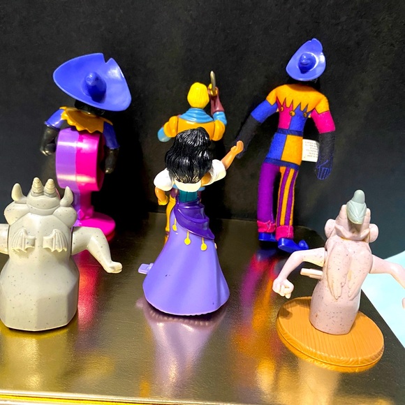 DISNEY VINTAGE 90s HUNCHBACK OF NOTRE DAME McDONALDS & BURGER KING TOY BUNDLE 6 - Picture 7 of 11